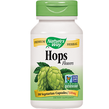 Natures Way Hops Flowers 310 mg 100 caps
