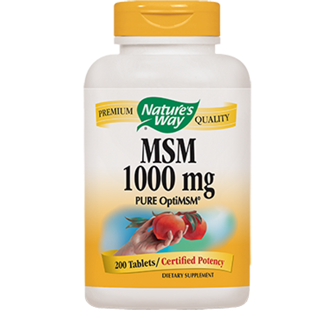 Natures Way MSM 1000 mg 200 tabs