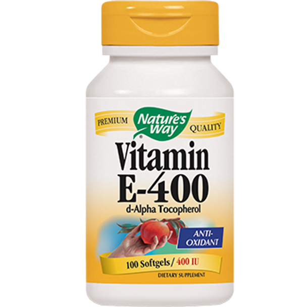Natures Way Vitamin E 400 IU 100 gels