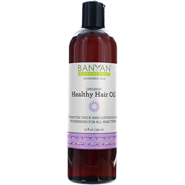 Banyan Botanicals Healthy Hair Oil 12 oz