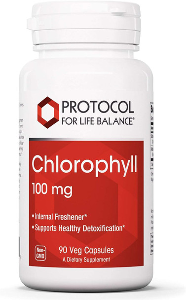 Protocol For Life Balance Chlorophyll 100 Mg 90 Caps