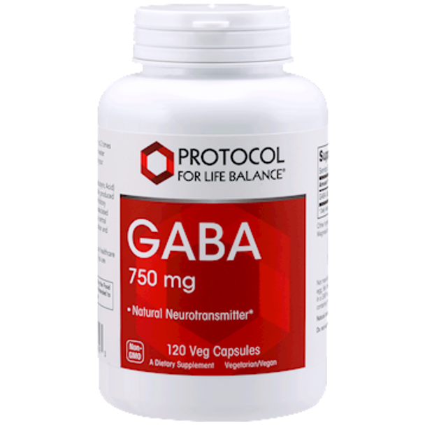 Protocol For Life Balance Gaba 750 mg 120 vegcaps
