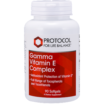 Protocol For Life Balance Gamma Vitamin E Complex 90 gels