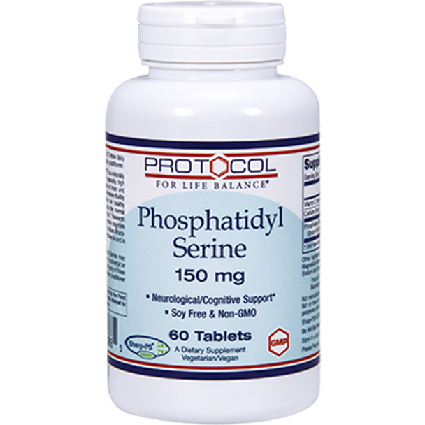 Protocol For Life Balance Phosphatidyl Serine 150 mg 60 tabs