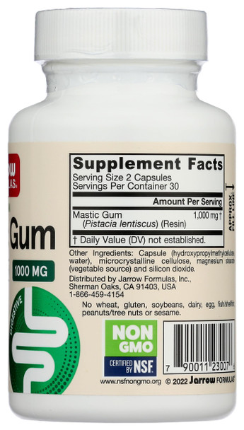 Jarrow Formulas Mastic Gum 60 tabs