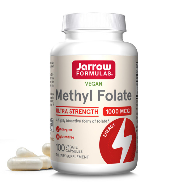 Jarrow Formulas Methyl Folate 1000 mcg 100 caps