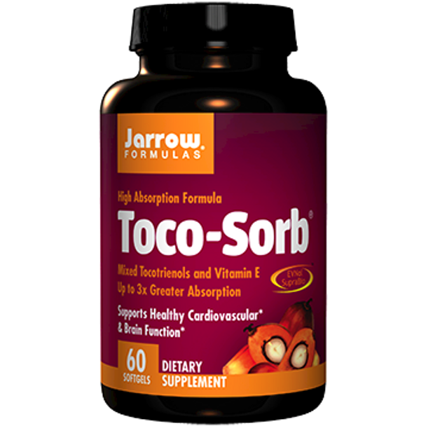 Jarrow Formulas TocoSorb 60 softgels