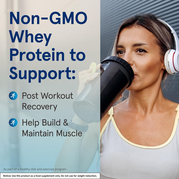 Jarrow Formulas Whey Protein Unflavored 32 oz
