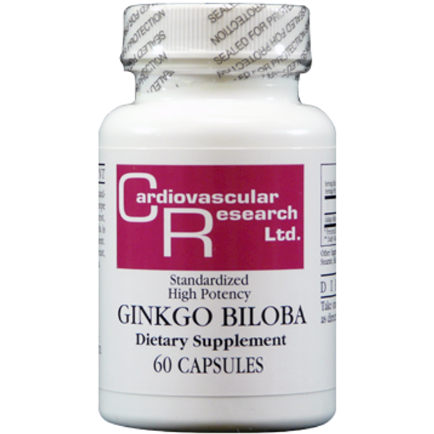 Ecological Formulas Ginkgo Biloba 120 mg 60 caps