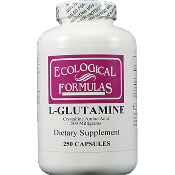 Ecological Formulas LGlutamine 500 mg 250 caps