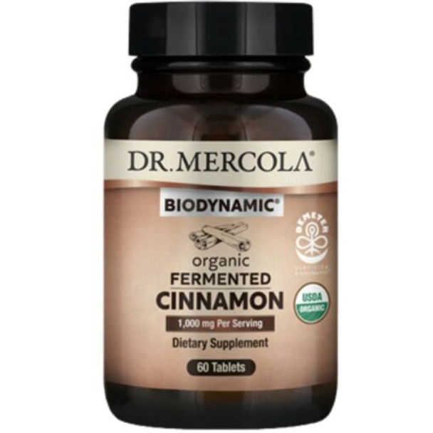 Dr. Mercola Biodynamic Fermented Cinnamon 60 tabs