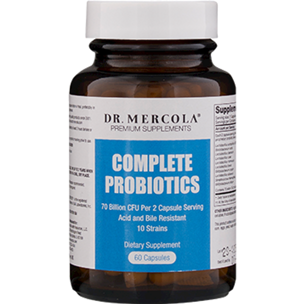 Dr. Mercola Complete Probiotics 70 Bill CFU 60 caps