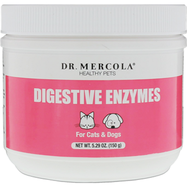 Dr. Mercola Digestive Enzymes Cats  Dogs 5.29 oz