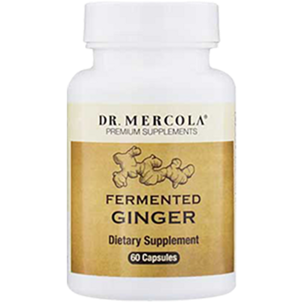 Dr. Mercola Fermented Ginger 60 caps