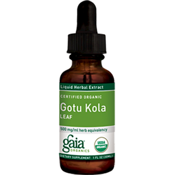 Gaia Herbs Gotu Kola Leaf 1 fl oz