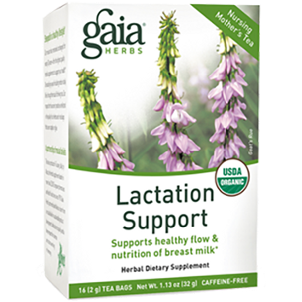 Gaia Herbs Lactation Support Tea 16 Tea Bags