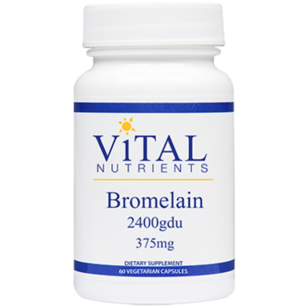 Vital Nutrients Bromelain 375 mg 60 caps