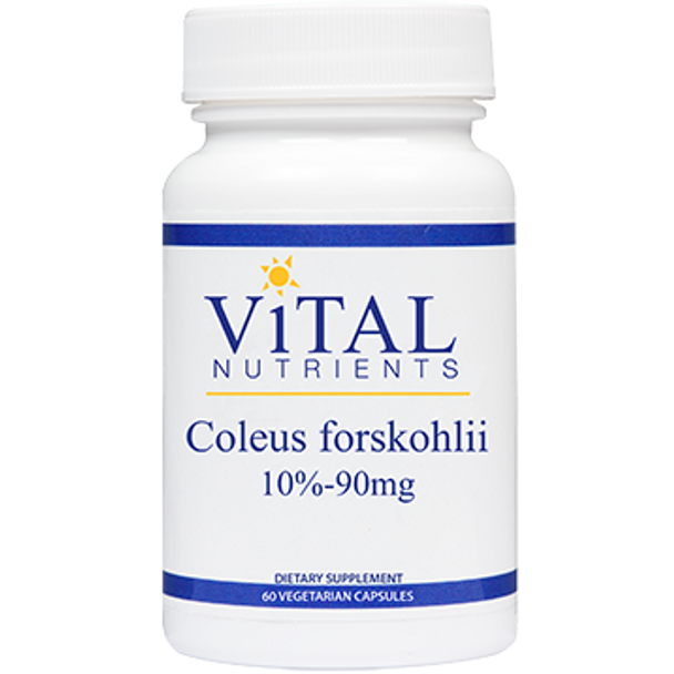 Vital Nutrients Coleus Forskolli 10 90 mg 60 vegcaps