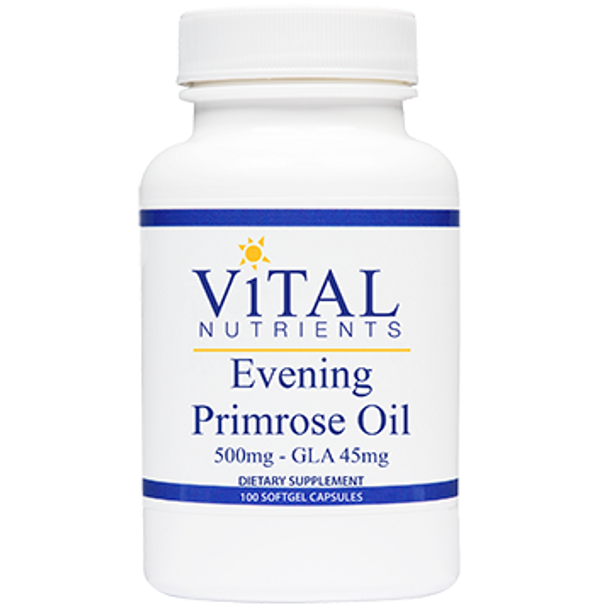Vital Nutrients Evening Primrose Oil 500 mg 100 gels
