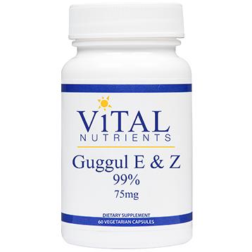 Vital Nutrients Guggul E  Z Extract 99 75 mg 60 caps