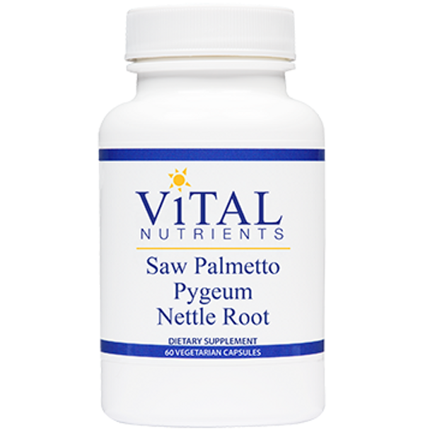Vital Nutrients Saw Palmetto Pygeum Nettle Root 60caps