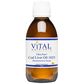 Vital Nutrients Ultra Pure Cod Liver Oil 1025 200 ml