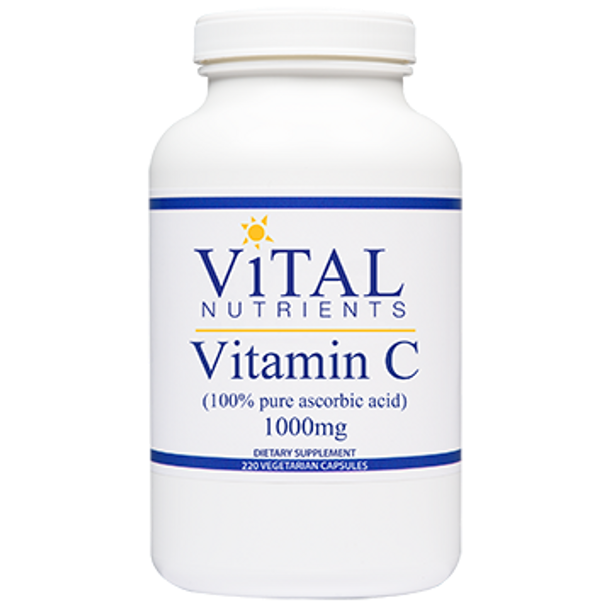 Vital Nutrients Vitamin C 100 pure 1000 mg 220 vcaps