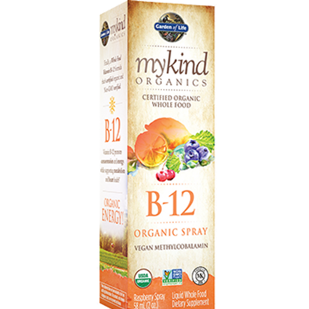 Garden of Life B12 Spray Organic Vegan 2 oz