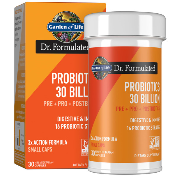 Garden of Life Dr. Formulated Once Daily 30 vegcaps