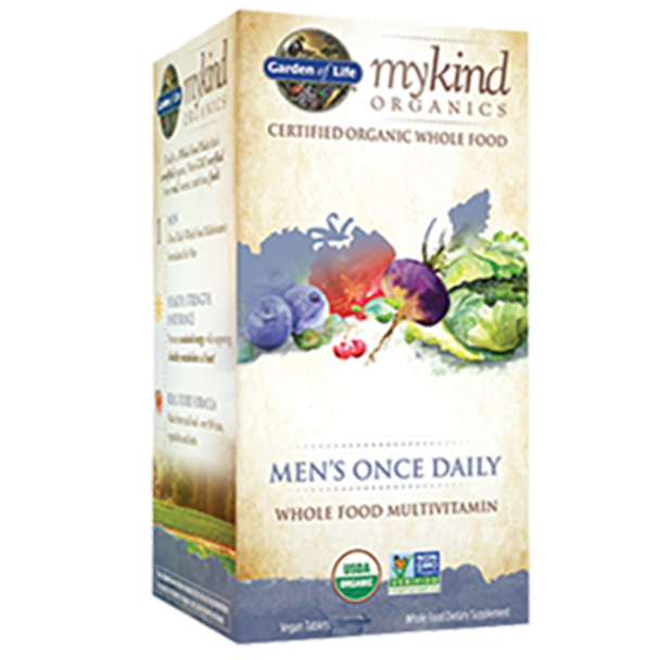 Garden of Life Mens Once Daily Organic 30 tabs