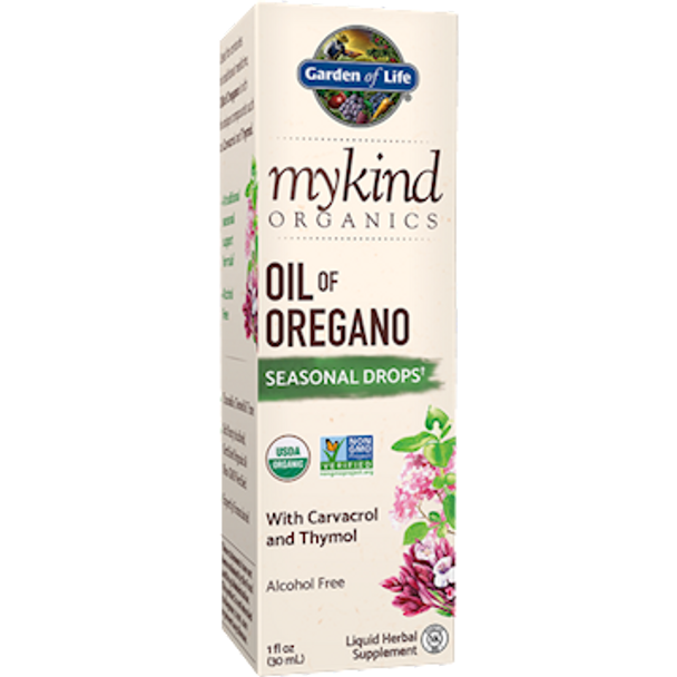 Garden of Life Oil of Oregano Organic 1 fl oz