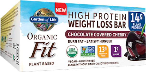 Garden of Life Organic Fit Bar Chocolate Cherry 12 bars