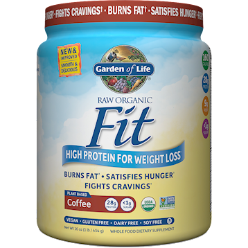 Garden of Life RAW Organic Fit Protein Coffee 10 srvng