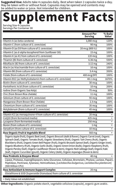 Garden of Life Vitamin Code Men 120 vcaps