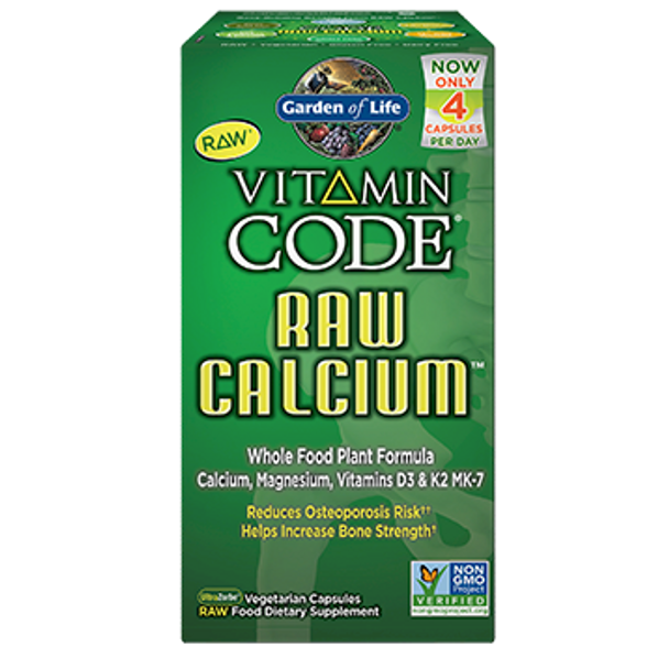 Garden of Life Vitamin Code Raw Calcium 120 vegcaps