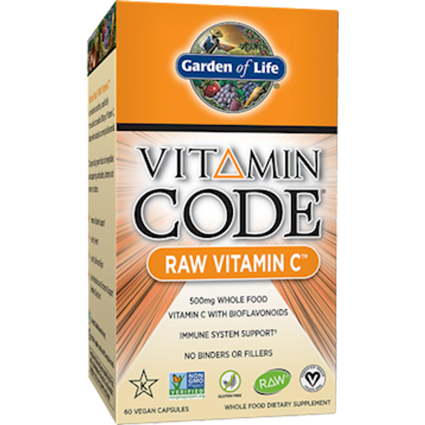Garden of Life Vitamin Code Raw Vitamin C 60 vcaps