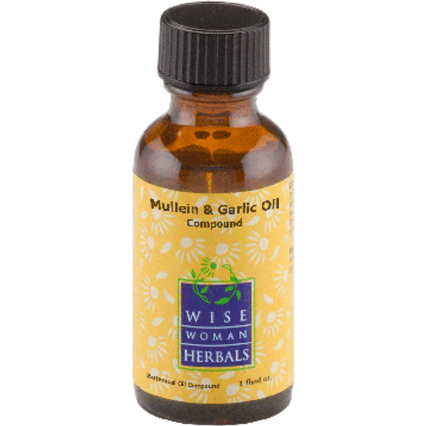 Wise Woman Herbals Mullein  Garlic Oil Compound 1 oz