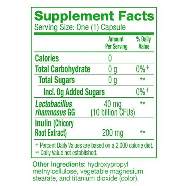 Culturelle Daily Probiotic Formula Digestive Health Capsules 30 ea Pack of 4