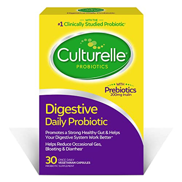 Culturelle Daily Probiotic Formula Digestive Health Capsules 30 ea Pack of 4