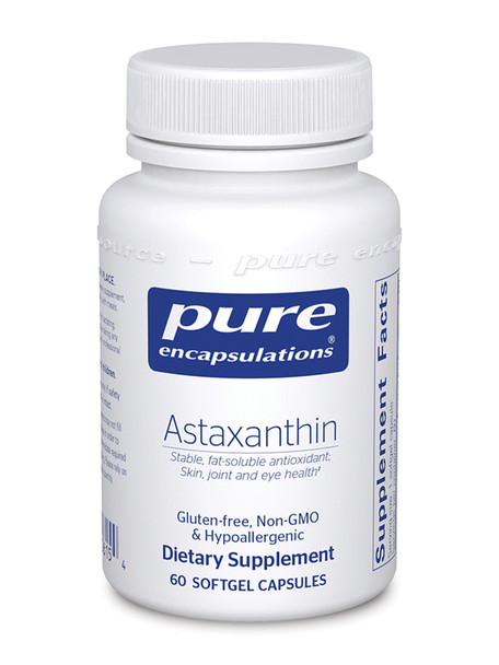 Pure Encapsulations Astaxanthin 60 gels