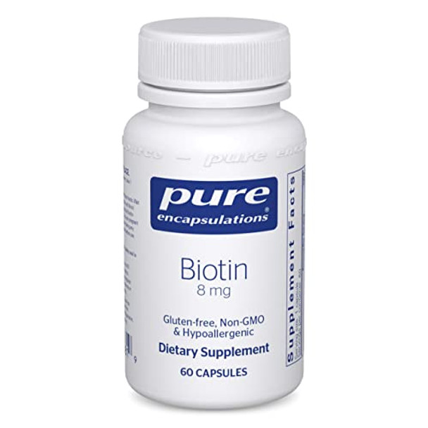 Pure Encapsulations Biotin 8 mg 60 vcaps