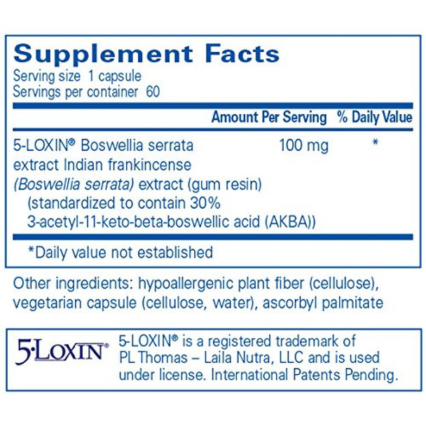 Pure Encapsulations Boswellia AKBA 60 vcaps