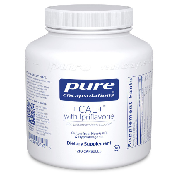 Pure Encapsulations Cal  With Ipriflavone 210 Vegcaps