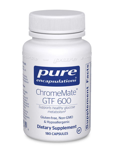 Pure Encapsulations ChromeMate GTF 600 180 vcaps