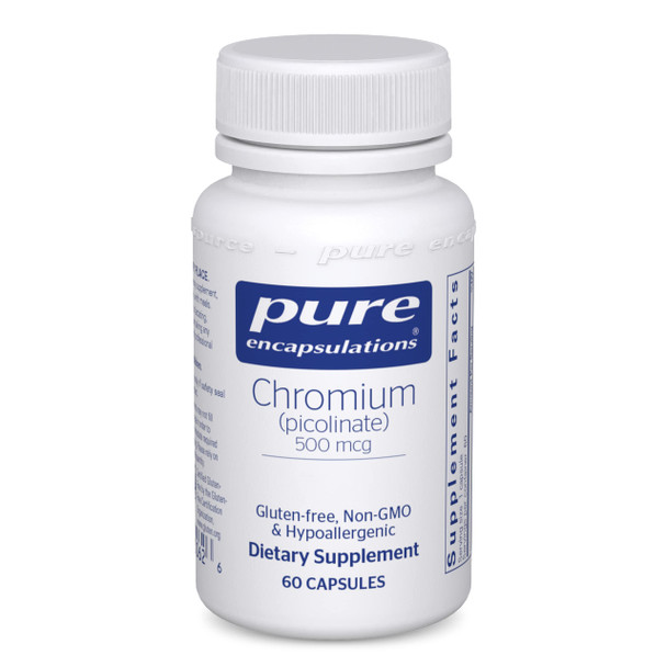 Pure Encapsulations Chromium picolinate 500 mcg 60 vcaps