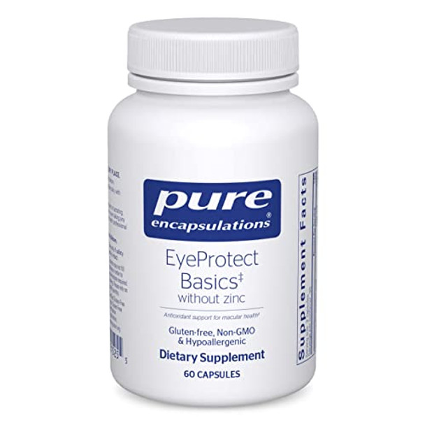 Pure Encapsulations EyeProtect Basics without zinc 60 caps