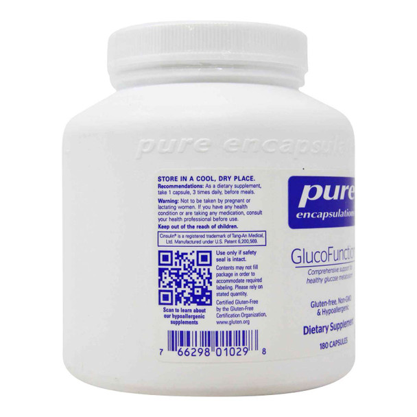 Pure Encapsulations GlucoFunction 180 vcaps