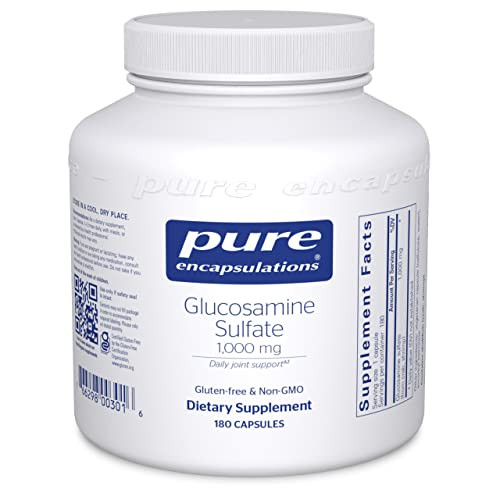 Pure Encapsulations Glucosamine Sulfate 1000 mg 180 vcaps