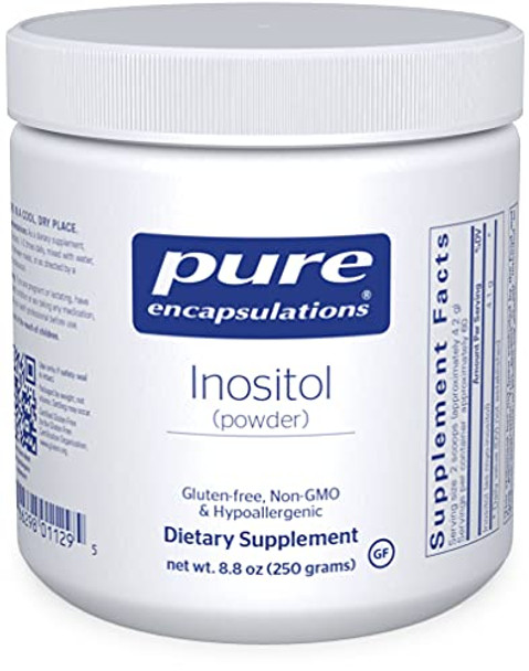 Pure Encapsulations Inositol powder 250 gms