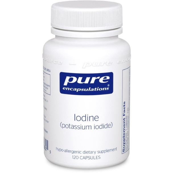 Pure Encapsulations Iodine potassium iodide 120 caps